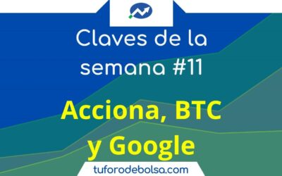 11# Las 7 Claves de la semana en bolsa: Acciona y BTC en 2025
