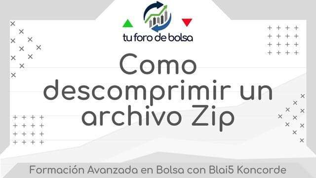 Como descomprimir un archivo Zip