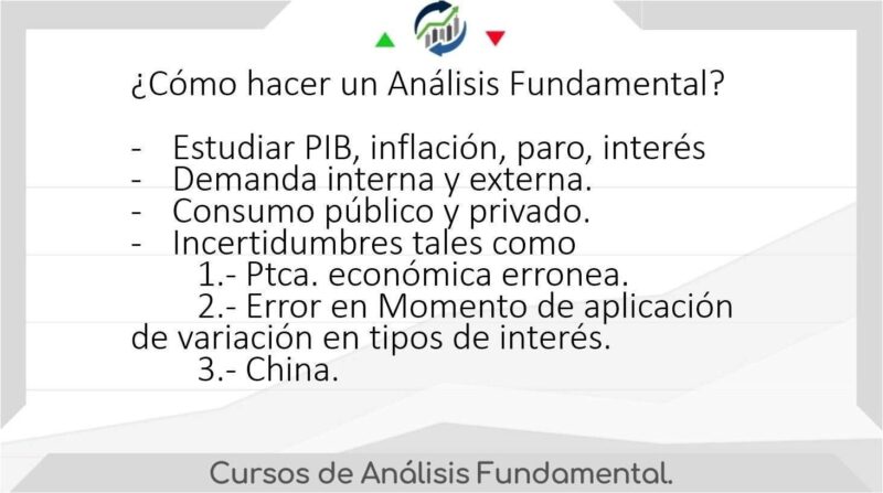 como hacer análisis fundamental