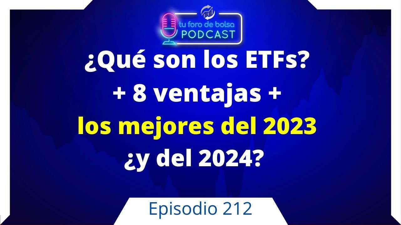 cover of episode 212. ¿Qué son los ETFs?. Ventajas e Inconvenientes.