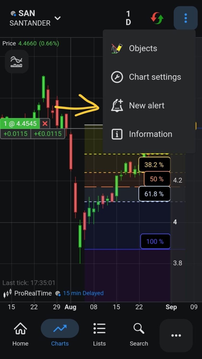 app de bolsa rapida