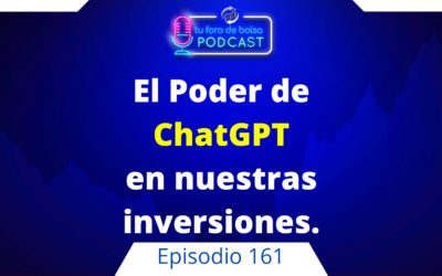 161. El poder de ChatGPT para invertir en bolsa.