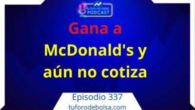 gana a McDonald's y aun no cotiza